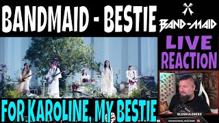 BAND-MAID / Bestie (Official Music Video) OLDSKULENERD REACTION