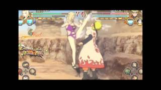 Naruto Shippuden Ultimate Ninja Storm 3 - Swimsuit Tsunade vs Hokage Naruto