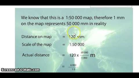 Measuring distance (straight line)