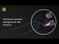 Through a collaboration with Microsoft, Photonic demonstrates distributed quantum entanglement