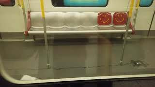 觀塘綫 C-Train A359/A360 及 A369/A370 不載客分別駛經牛頭角及樂富站