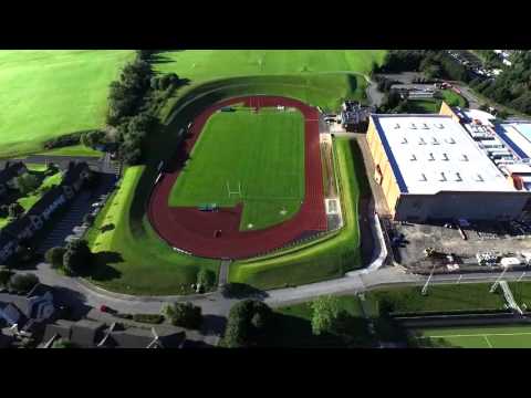 The University of Limerick campus aerial view