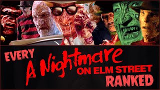 Every A NIGHTMARE ON ELM STREET Movie RANKED