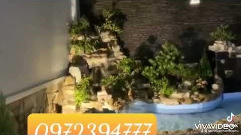 Hồ cá sân vườn là điểm nhấn cho ngôi nhà bạn (Công ty cảnh quan Thiên Lộc Phú)