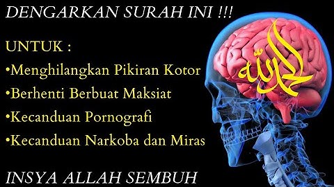 Menghilangkan Pikiran Kotor Negatif Dengan Surah An-Nazi