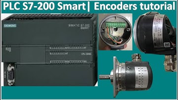 PLC S7-200 Smart connect with incremental encoder full tutorial| WinCC Explorer V7.5