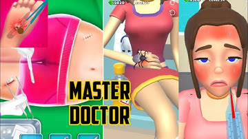 Master Doctor 3D Updated Gameplay All Max Level Walkthrough #KhalifaGamers786