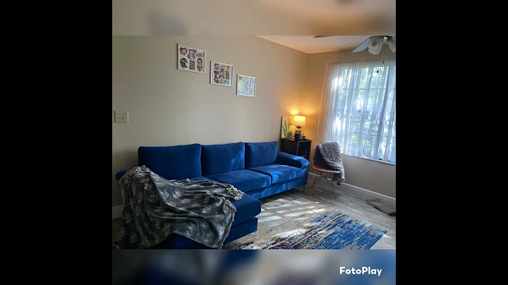 Apartment home condo L shaped Sectional Sofa Couch Navy Blue Velvet New