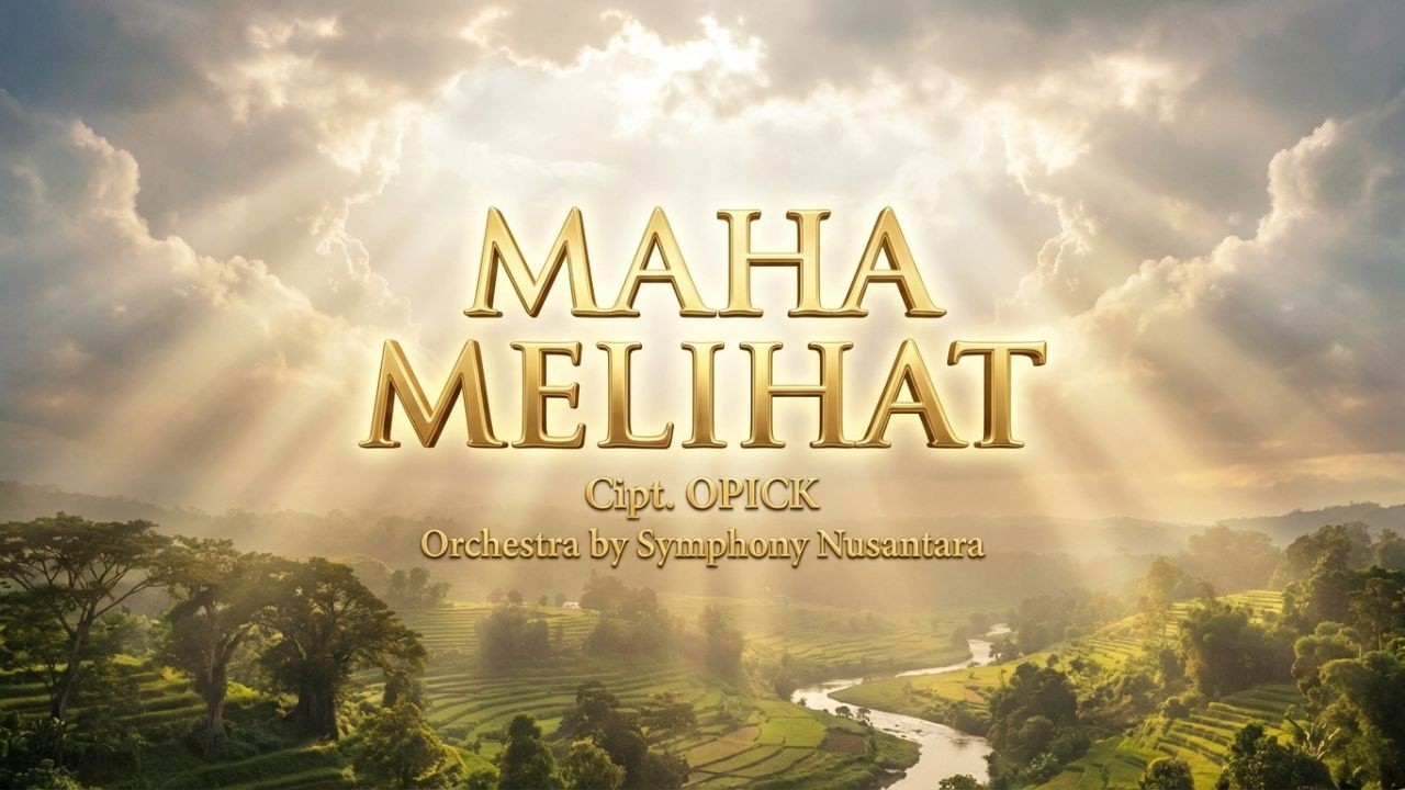 MAHA MELIHAT - OPICK (Orchestra Version) | Symphony Nusantara [Musik Religi Penyejuk Hati]
