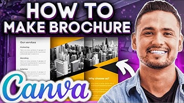 How To Make a FREE Brochure Using Canva - Easy Tutorial (2024)