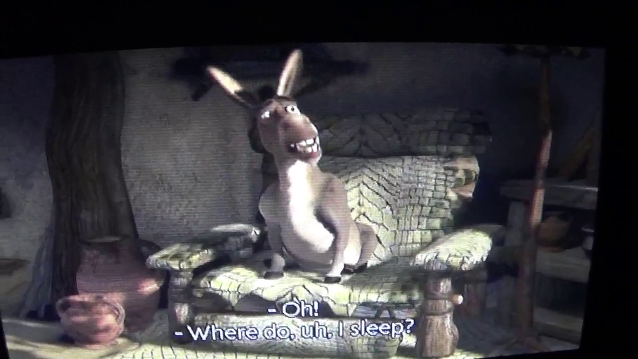 Shrek: OUTSIDE!