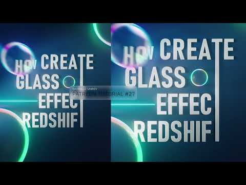 Dispersion Glass without Dispersion - Redshift C4D Tutorial