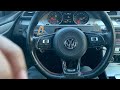 VW CC Flat Bottom Steering Wheel Swap