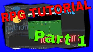 Pygame RPG Tutorial part 1 | Python 2022 | Tile mapping and adding terrain