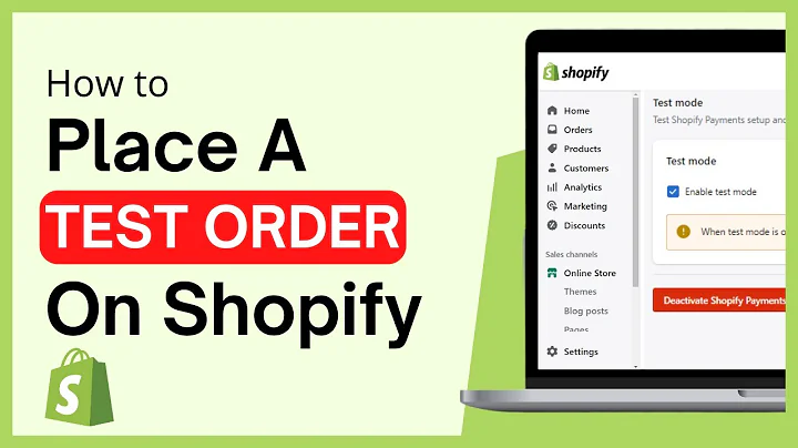 Optimize Your Shopify Store: Placing a Test Order