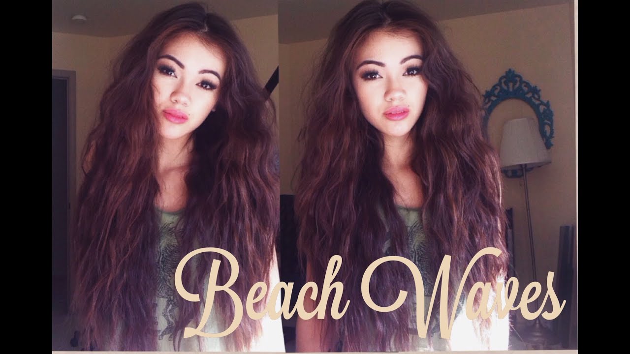 Beach Waves Hair Tutorial