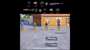 Damage Test Crossbow vs Awm Helmet #shorts #ytshorts #pubgmobile