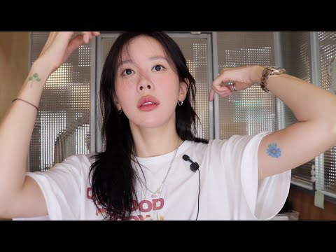 여름 끝물에 올려보는 <strong>여름여름한</strong>  초간단 맑은레드빛 메이크업