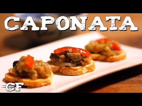 Caponata (Antepasto de beringela) @CookFork