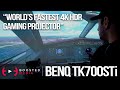 REVIEWING "The World's Fastest 4K HDR Gaming Projector" -BENQ TK700STI