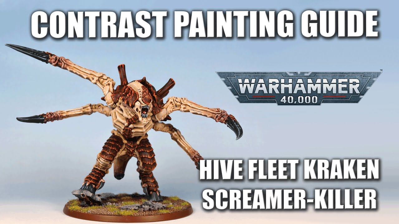 Tyranid Screamer-killer 10th Edition Leviathan Painted Miniature