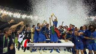2006W杯 イタリア代表全ゴール & カテナチオ