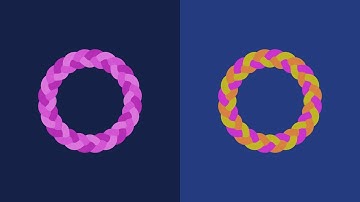 Adobe Illustrator Tutorial- braid brush, making braid pattern brush | rope vector