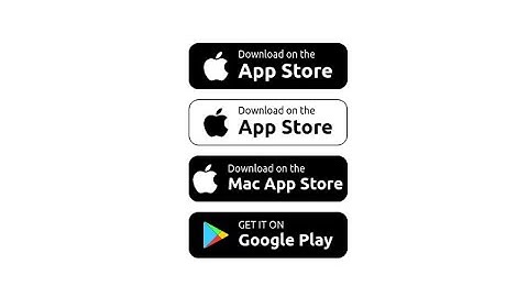 Tailwind - App Store and Play Store buttons badge