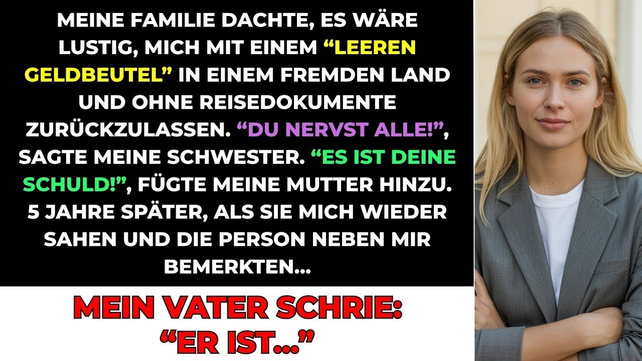 Ich hatte meine erste große Ausstellung in Hamburg, und alles lief perfekt. Dann tauchten sie auf: meine Schwester Lena, meine Mutter Claudia und mein Bruder Gerhard, alle mit falschen Lächeln und...