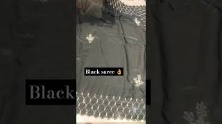 😯spl.black cutwork handwork saree 👌👌(sumit cloth house gohana)☎9896480754☎ plz subscribe my channel🙏