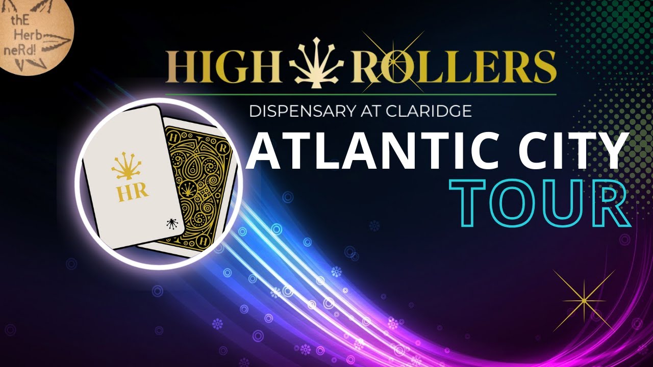 Inside High Roller Dispensary Atlantic City | Weed Tour
