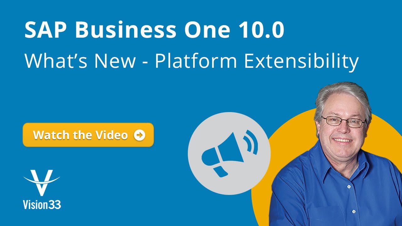 What’s New in SAP Business One Version 10 - YouTube