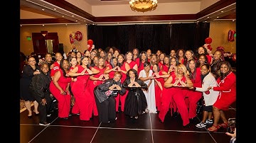 The San Fernando Valley Alumnae Chapter of Delta Sigma Theta Sorority Inc.  NIP SPRING 2024