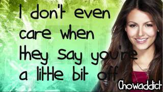 Victoria Justice You're the reason lyrics chords