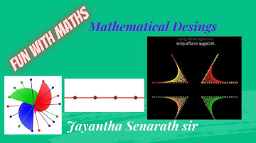 Mathematics,fun with maths,splitting a line in to segments, cool maths, jayantha senarath