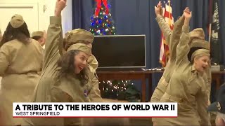 West Springfield holds tribute to heroes of World War II