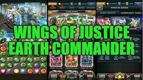 Legendary Game Of Heroes: Wings Of Justice Event Gameplay/Team Testing (Earth Commander)