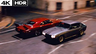 Fast & Furious 6 2013 - Street Race Scene 4K Hdr
