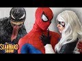 SPIDER-MAN vs VENOM: Epic Cosplay Battle at Comic Con! SPIDER-VERSE