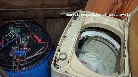 DIY IOT FULLY AUTOMATIC WASHING MACHINE | Raspberry pi | Arduino | ESP32 | DIY Washing Machine