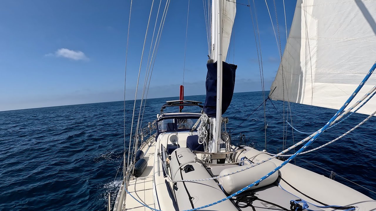 ⁣Hydrovane Sea Trial and Sailing Solo to White Cove (June 2024)