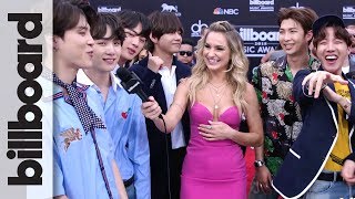 BTS Talks Love of Latin Pop and Show Off BBMA Victory Dance | BBMAs 2018 chords