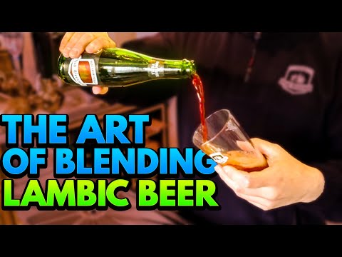 Wie mischen Lambic Bier mit Oud Beersel