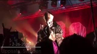 Ghost - Body And Blood (live / Uppsala) (Facebook clip)