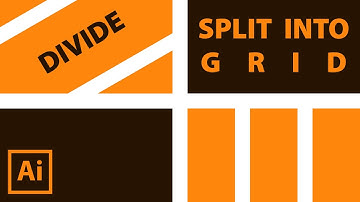 How to Split and Divide Shapes in  Adobe Illustrator