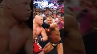 Triple H vs Brock Lesnar Steel Cage Match WWE Extreme Rules 2013 #shorts