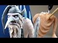 The Winter Warlock - Stop Motion Style Sculpture Process