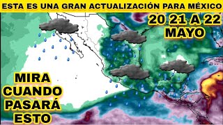 ¡Prepararse! Miren esto cuando entrarán estas lluvias en México by Weather report TV 15,781 views 1 day ago 8 minutes, 19 seconds