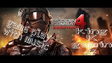 Modern combat 4 gameplay with music With download link my first video like and comment part 1