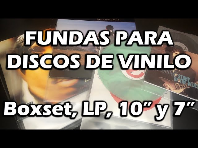 Fundas Exteriores de Plástico para Discos de Vinilo LP Galga